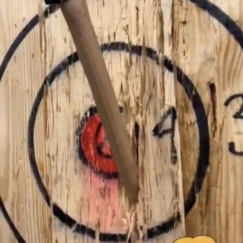 Patriot Brew Thru and Axe Throwing - A happy mistake that apparently still counts - Axe Throwing Near Me - Hickory, North Carolina Patriot Brew Thru and Axe Throwing - A happy mistake that apparently still counts - Axe Throwing Near Me - Hickory, North Carolina