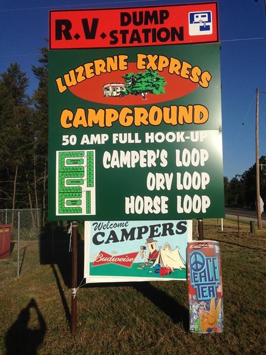 LUZERNE EXPRESS Updated September 2024 3535 W Park Rd, Luzerne