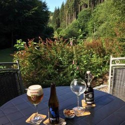 Moulin du Bayehon - Un apéro avec vue sur nos étangs