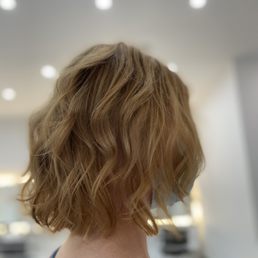 My great cut & style from Susan at Self in Bushwick