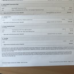 Receipt from 2/26/25 Receipt from 2/26/25