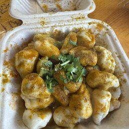 Dumplings- potato and beef Dumplings- potato and beef