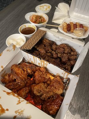 CM Korean Fried Chicken & Ssong’s Hot Dog by null