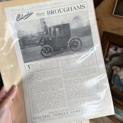 Smokey Row Antiques - Vintage car ad