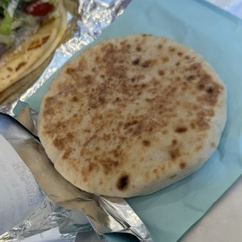 Wonder North Bethesda - Pita ($0.95) that I purchased with the hummus ($2.95). - Food Delivery Services Near Me - Rockville, Maryland Wonder North Bethesda - Pita ($0.95) that I purchased with the hummus ($2.95). - Food Delivery Services Near Me - Rockville, Maryland