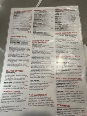 Menu photo 3 Salvino's Plainwell, MI