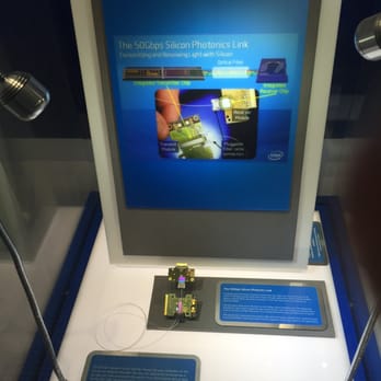 Intel Museum - the 50gps silicon photonics link! - Museums Near Me - Santa Clara, California