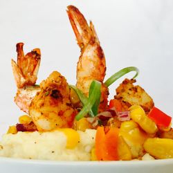 Portrait On a Plate Catering - Shrimp and Grits by Chef Mark Davis Jr