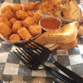 Hops N Shine - Grilled cheese with turkey and avocado - American Near Me - Alexandria, Virginia