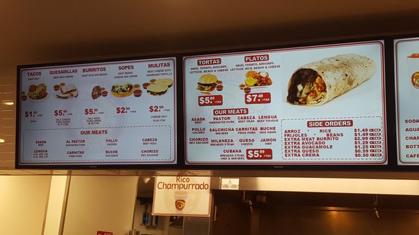 Menu photo 2 Tacos Gavilan Los Angeles, CA