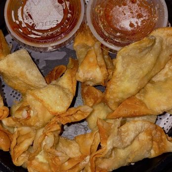 Jade Siam Restaurants - Cream cheese wontons: 3/5 Sweet and sour sauce: 2.5/5 - Thai Near Me - Huntington Park, California Jade Siam Restaurants - Cream cheese wontons: 3/5 Sweet and sour sauce: 2.5/5 - Thai Near Me - Huntington Park, California