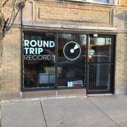 Round Trip Records - Round Trip Records storefront 3455 W Foster Ave. Vinyl, CDs, Cassettes. North Park Chicago