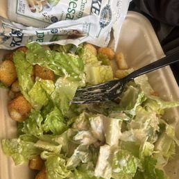$16 no chicken chicken ceasar salad ! $16 no chicken chicken ceasar salad !