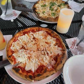Bollo Woodfired Pizza - Margherita Pizza with Ricotta - Italian Near Me - Houston, Texas Bollo Woodfired Pizza - Margherita Pizza with Ricotta - Italian Near Me - Houston, Texas