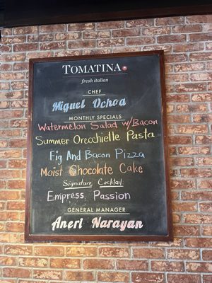 Menu photo 1 Tomatina Santa Rosa, CA Menu photo 1 Tomatina Santa Rosa, CA