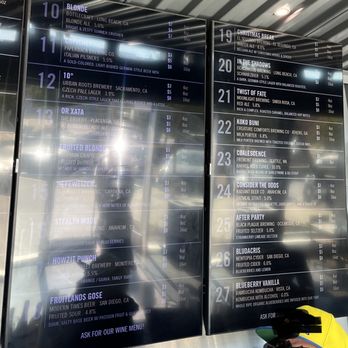 The Hangar - Beer list - Food Court Near Me - Long Beach, California The Hangar - Beer list - Food Court Near Me - Long Beach, California