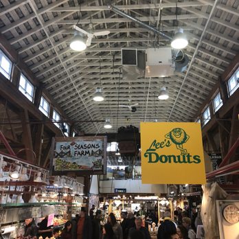 Lee's Donuts - Public market inside view from Lee's - Donuts Near Me - Vancouver, British Columbia
