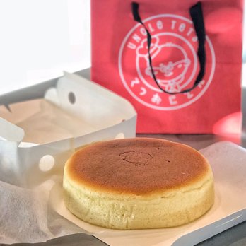 Uncle Tetsu - Original Japanese cheesecake $11 - Desserts Near Me - San Mateo, California Uncle Tetsu - Original Japanese cheesecake $11 - Desserts Near Me - San Mateo, California