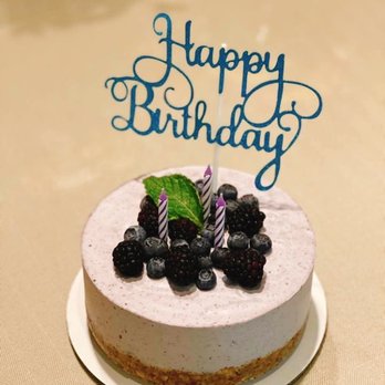 Raw Baby - Lemon Blueberry Cheesecake!! It's so pretty :') - Vegan Near Me - Laguna Hills, California Raw Baby - Lemon Blueberry Cheesecake!! It's so pretty :') - Vegan Near Me - Laguna Hills, California