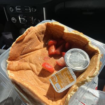 Shack Breakfast & Lunch - Could actually be only 2 strawberries? - New American Near Me - Valley Park, Missouri