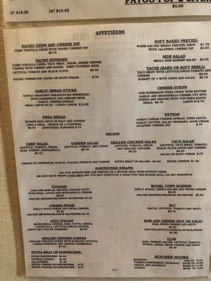 Menu photo 2 The Gwinn Inn Gwinn, MI Menu photo 2 The Gwinn Inn Gwinn, MI