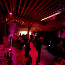 Mytheresa X Flamingo Estate Holiday House - Party guests having a good time.