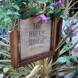 The Doll's House - The restaurant sign outside