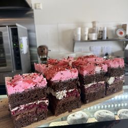 Whole Treats Bakery & Coffee House - Their cake from Valentine's Day!