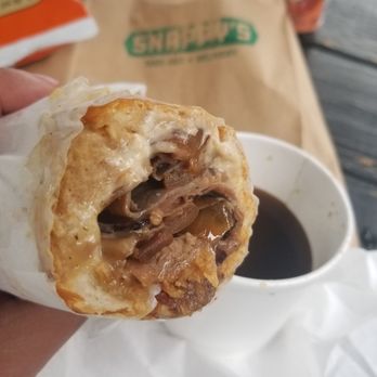 Snappy’s - Beef and Cheese with Au Jus - Sandwiches Near Me - Portland, Oregon Snappy’s - Beef and Cheese with Au Jus - Sandwiches Near Me - Portland, Oregon