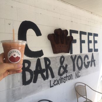 Grounded Coffee Bar’N - Look for the sign!!!! They are right on the corner! So convenient!!! - Coffee & Tea Near Me - Lexington, North Carolina
