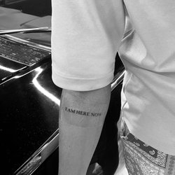 Inked Tattoo Shops - Quote tattoo