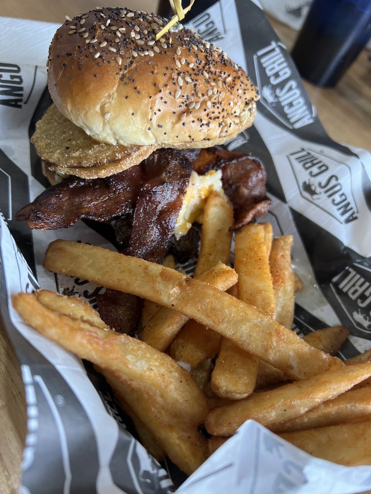 Food from Angus Grill