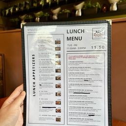 Lunch Menu