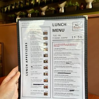 Xay’s Kitchen - Lunch Menu - Laotian Near Me - Orange, Connecticut