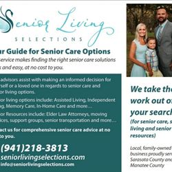 Assisted Living, Memory care, independent living, and care at home.