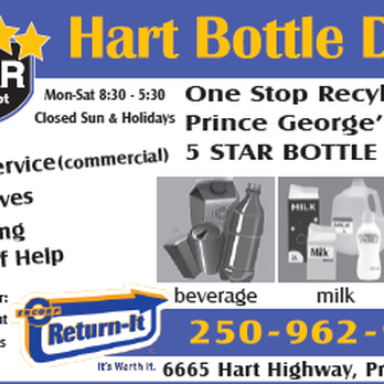 Hart Return It Depot - Recycling Center Near Me - Prince George, British Columbia Hart Return It Depot - Recycling Center Near Me - Prince George, British Columbia