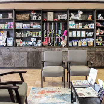 Cornerstone Animal Clinic - Waiting area and boutique - Veterinarians Near Me - Dallas, Texas Cornerstone Animal Clinic - Waiting area and boutique - Veterinarians Near Me - Dallas, Texas