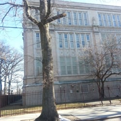 Samuel J. Tilden High School - Tilden HS northwest corner