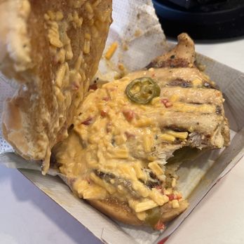 Chick-fil-A - Ridiculous amount of pimento at commack, asked for a refund - Fast Food Near Me - Commack, New York