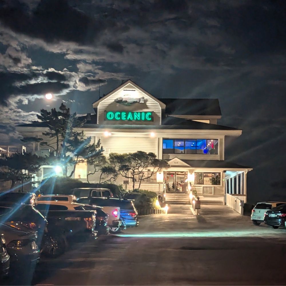 Oceanic - Full moon over the Oceanic. Beautiful! - Seafood Near Me - Wrightsville Beach, North Carolina Oceanic - Full moon over the Oceanic. Beautiful! - Seafood Near Me - Wrightsville Beach, North Carolina