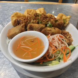Pho with Us - Tofu & Veggie Rolls with Dry Noodles