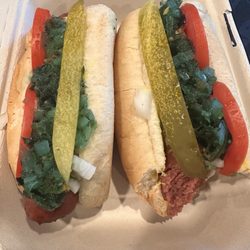 Topp Dawg - 2 Chicago Dogs with no Sports Pepppers