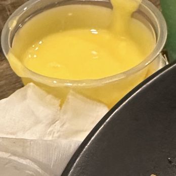 The District Cafe - This is what I received when I requested melted butter... - Breakfast & Brunch Near Me - Bakersfield, California The District Cafe - This is what I received when I requested melted butter... - Breakfast & Brunch Near Me - Bakersfield, California