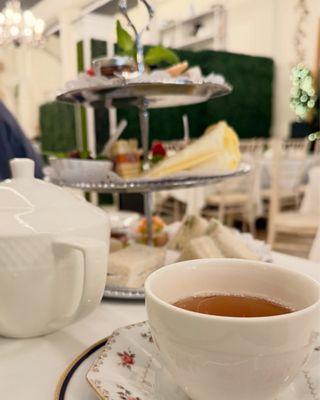 Tea Rose Garden by null