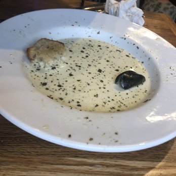 Lost Province Brewing - Mussels (moule frites). This is the leftover cream broth, the broth is devine!!! So creamy. - Pizza Near Me - Boone, North Carolina