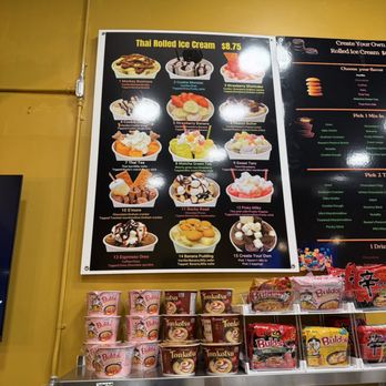 Roll Thai'd Creamery - Thai rolls ice cream menu - Ice Cream & Frozen Yogurt Near Me - Rutherford, New Jersey Roll Thai'd Creamery - Thai rolls ice cream menu - Ice Cream & Frozen Yogurt Near Me - Rutherford, New Jersey