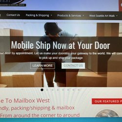 Mailbox West - New at Mailbox West
Shipping from your door!