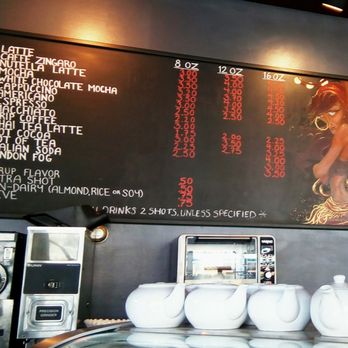 Caffe Zingaro - Really reasonable prices! Menu as of 3.31.17 - Desserts Near Me - Seattle, Washington