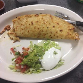 Sol Azteca Mexican Kitchen - Corn Masa Quesadilla with chicken. - Mexican Near Me - Mesa, Arizona