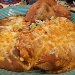Casa Amigos - My combo number 4 with deep fried taco sub
